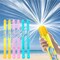 6Pack Creativity Fireworks Water Gun,Sprays Water in a Firework-Like Pattern, Squirt Gun for Kids, Bulk Samll Water Blaster Summer Pool, Backyard, Beach Water Game Outdoor Toys